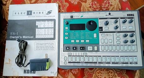 Korg Electribe ES-1 Rhythm Production Sampler MIDI with Power Supply and Manual