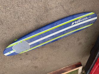 Wave storm longboard surfboard 8 foot in great condition needs a little hose off very light all sealed great board