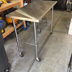 Stainless Steel Chefs Table