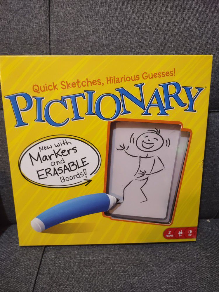 Brand New Pictionary Board Game 