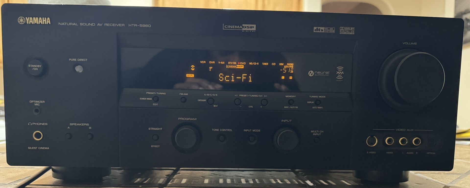Yamaha Sound AV Receiver HTR-5960