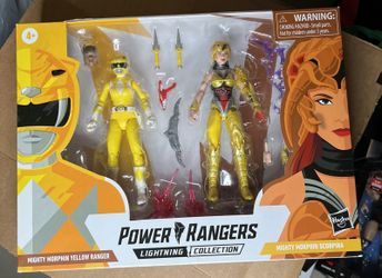 Power Rangers Lightning Collection Yellow Ranger / Scorpina Action Figure 2 Pack