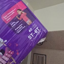 5t-6t Huggiies Pulls Up Potty Training Girl