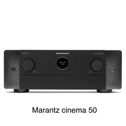 Marantz - Cinema 50 8K Ultra HD 9.4 Channel (110W X 9) AV Receiver 2022 Model - Built for Movies, Gaming, & Music Streaming  Cinema50