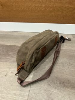 Wood & Faulk Big Bum Waist Pack Waxed Canvas Made in USA NWT Olympic Moss $179