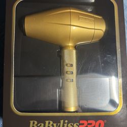 EUC BabylissPRO Gold FX High Performance Hair Blow Dryer 