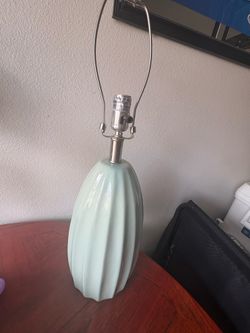 Pastel Green Lamp