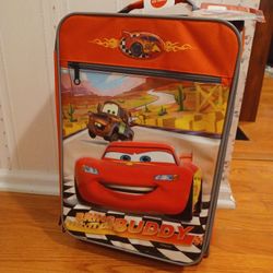 New Disney Cars Kids Roller Bag 
