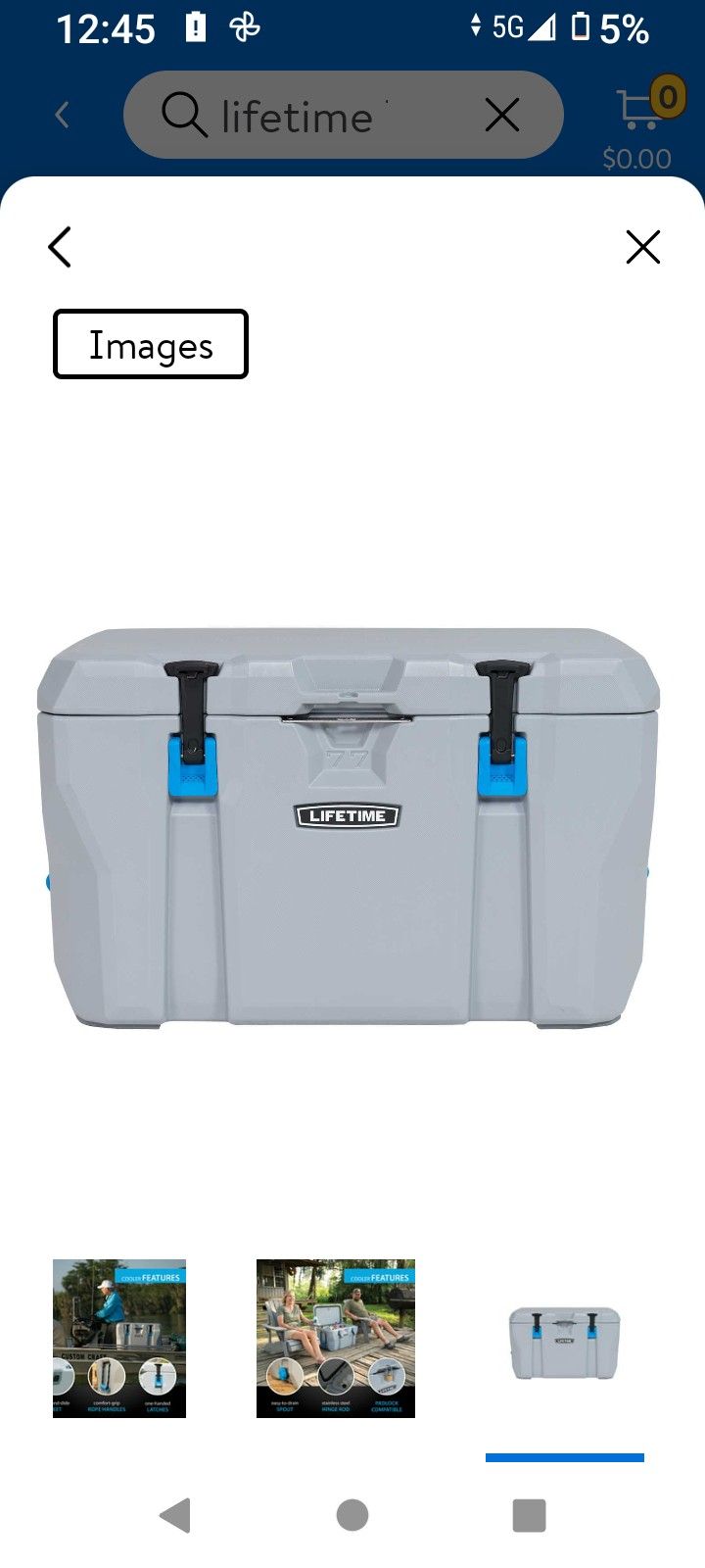 Lifetime 77 Quart High Performance Cooler 