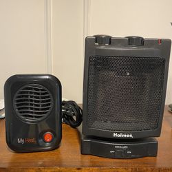 Two Space Heaters
