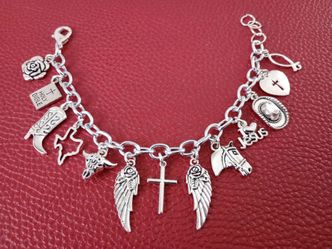 Adjustable Bracelet with Charms for $20 Cash