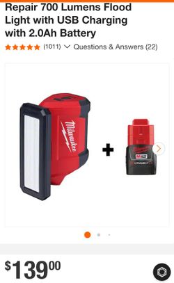 Milwaukee Flood Light 