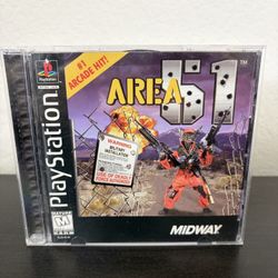 PS1 Area 51 (Sony PlayStation 1, 1996) not tested