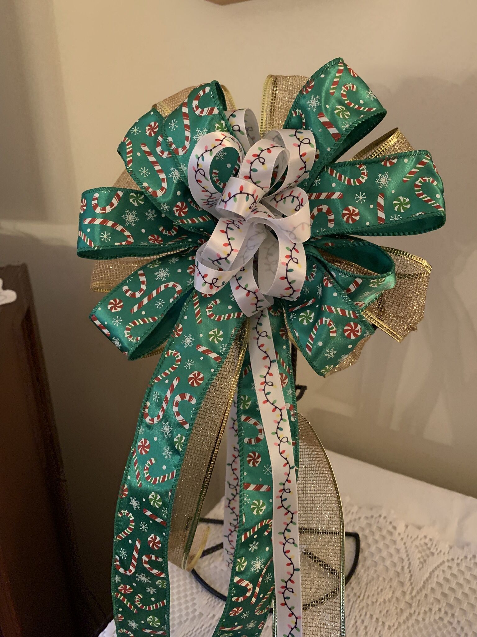 Fabulous Handmade Christmas Bow