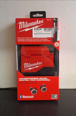 MILWAUKEE JOBSITE BLUETOOTH EAR BUDS 2191-21