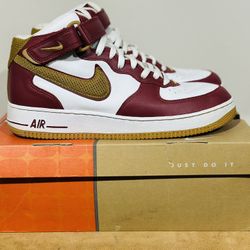 Rare 2004 Nike Air Force 1 Mid Hoop Heat Pack Men’s 10 * Hard To Find*