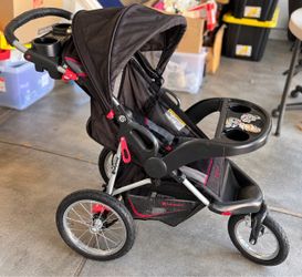 Baby Trend Jogger Stroller Black and Pink