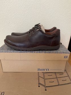 Born Nigel 3Eye Brown Dress Shoes - 10.5M DS