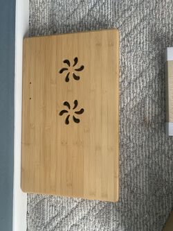 Adjustable Laptop/Bed Table with Drawer
