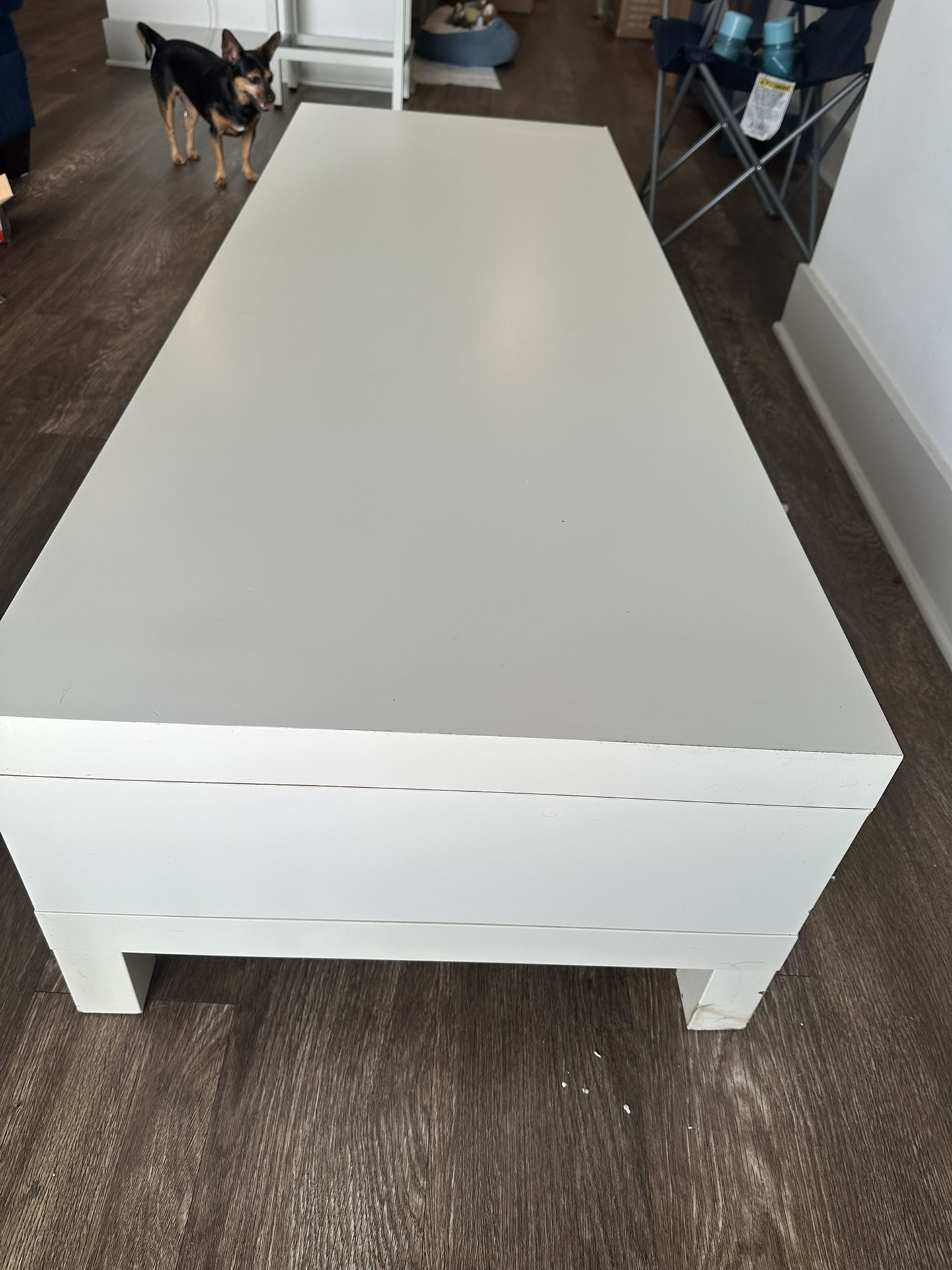 White Table - Good For T.V. or Living Room