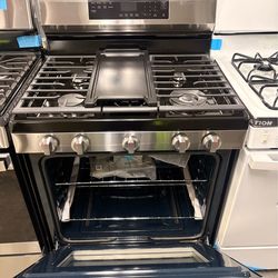 Samsung gas stove convection with warranty