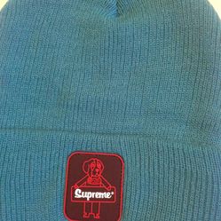 Supreme Fw20 Refrigiwear Beanie Bright Teal