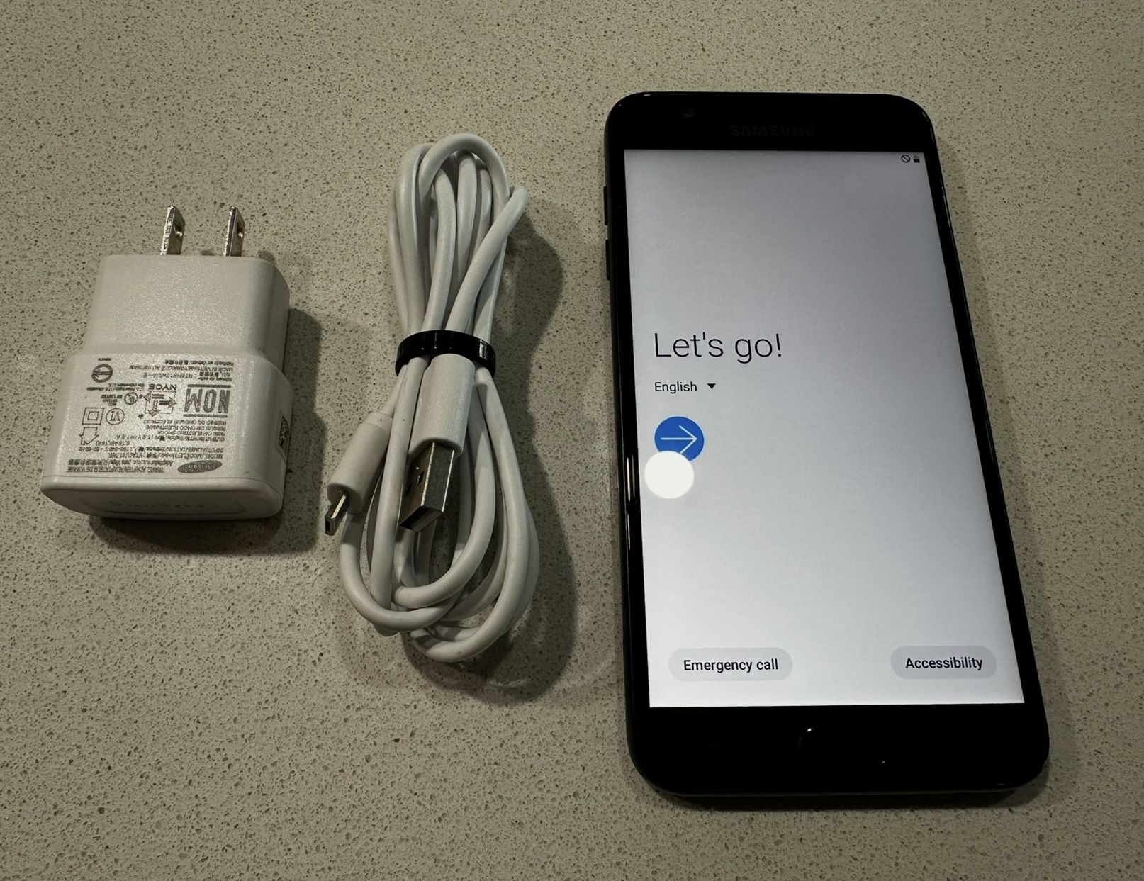 Samsung Galaxy J7 Model: SM-J737A 16gb Black Att.