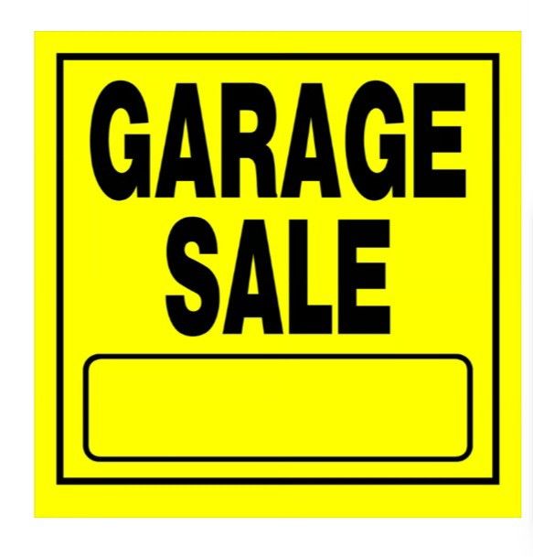 Garage Sale 7/6 Saturday