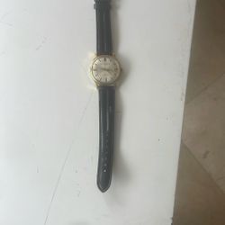 Vintage Watch Gervais Pennard Leather Band 
