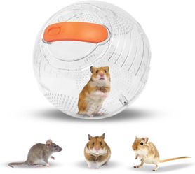 Happy Habitats Clear Hamster Exercise Ball 7”