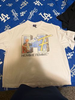 Homme Femme Graphic T-Shirt White 3x