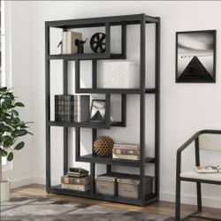 New Black Display Shelving Unit