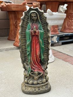 Statue virgen Guadalupe 24