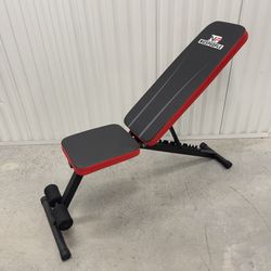 Adjustable Weight Bench for Home Gym – Foldable & Pre-Built