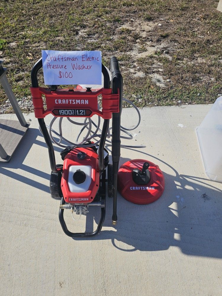 Craftsman Pressure Washer