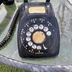 Vintage telephone rotary