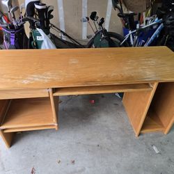 Brown Wooden Desk