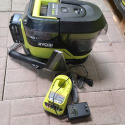 Ryobi 18v Swiftclean Mid-size Spot Cleaner Kit 