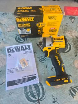 🔥$130 PRICE IS FIRM🔥DEWALT ATOMIC 20V MAX Brushless 1/2 in. 4 Speeds Impact Wrench (Tool Only)