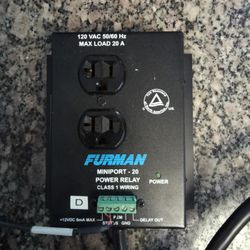 used) Furman Miniport 20 Power Relay Outlet