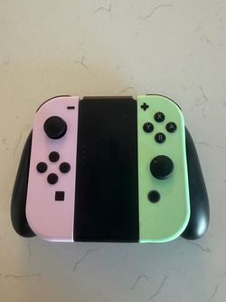 Nintendo Switch Joy Cons (Pink/Green) - Brand New