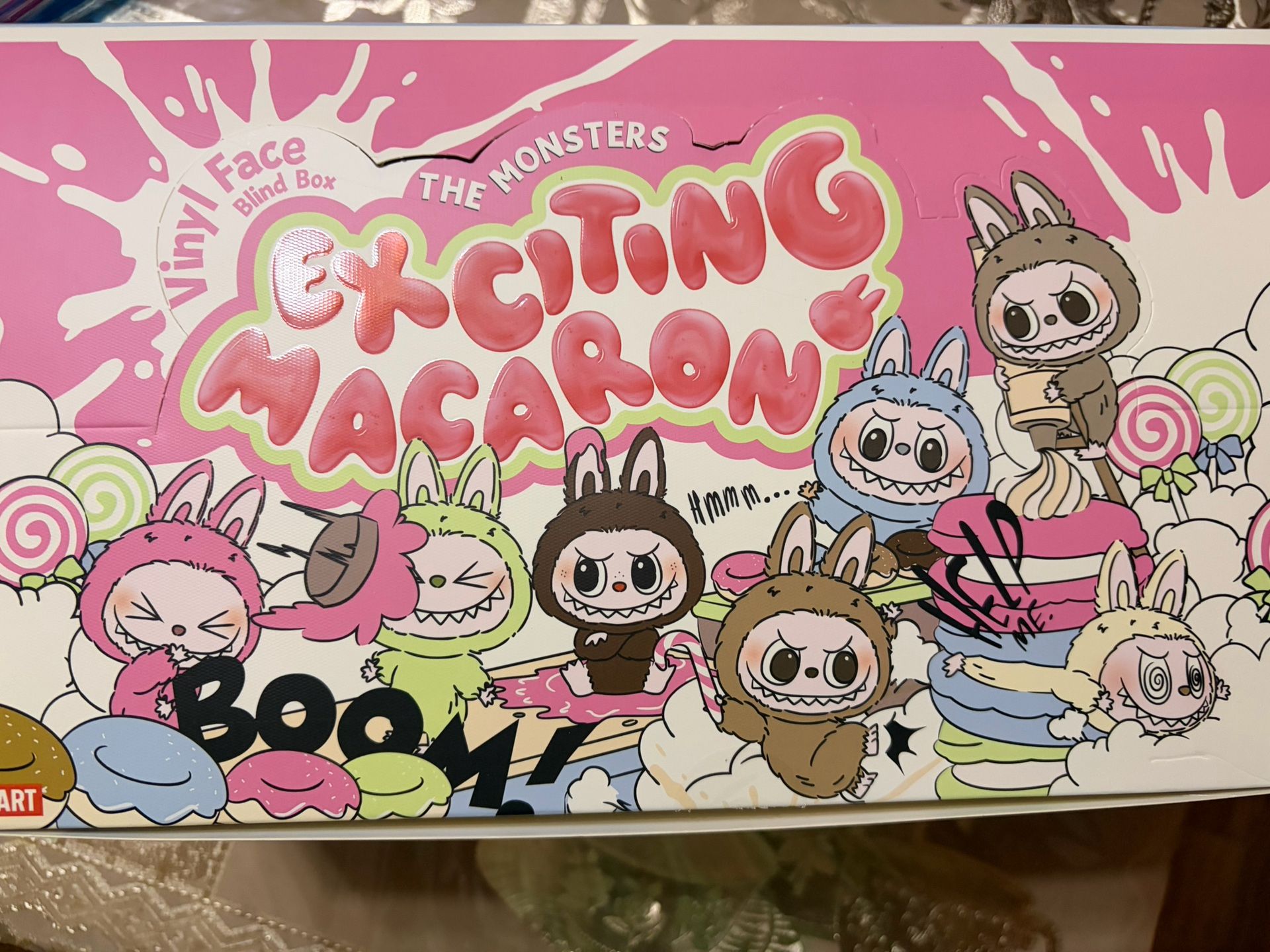 Exciting Macaroon Labubu Whole Box