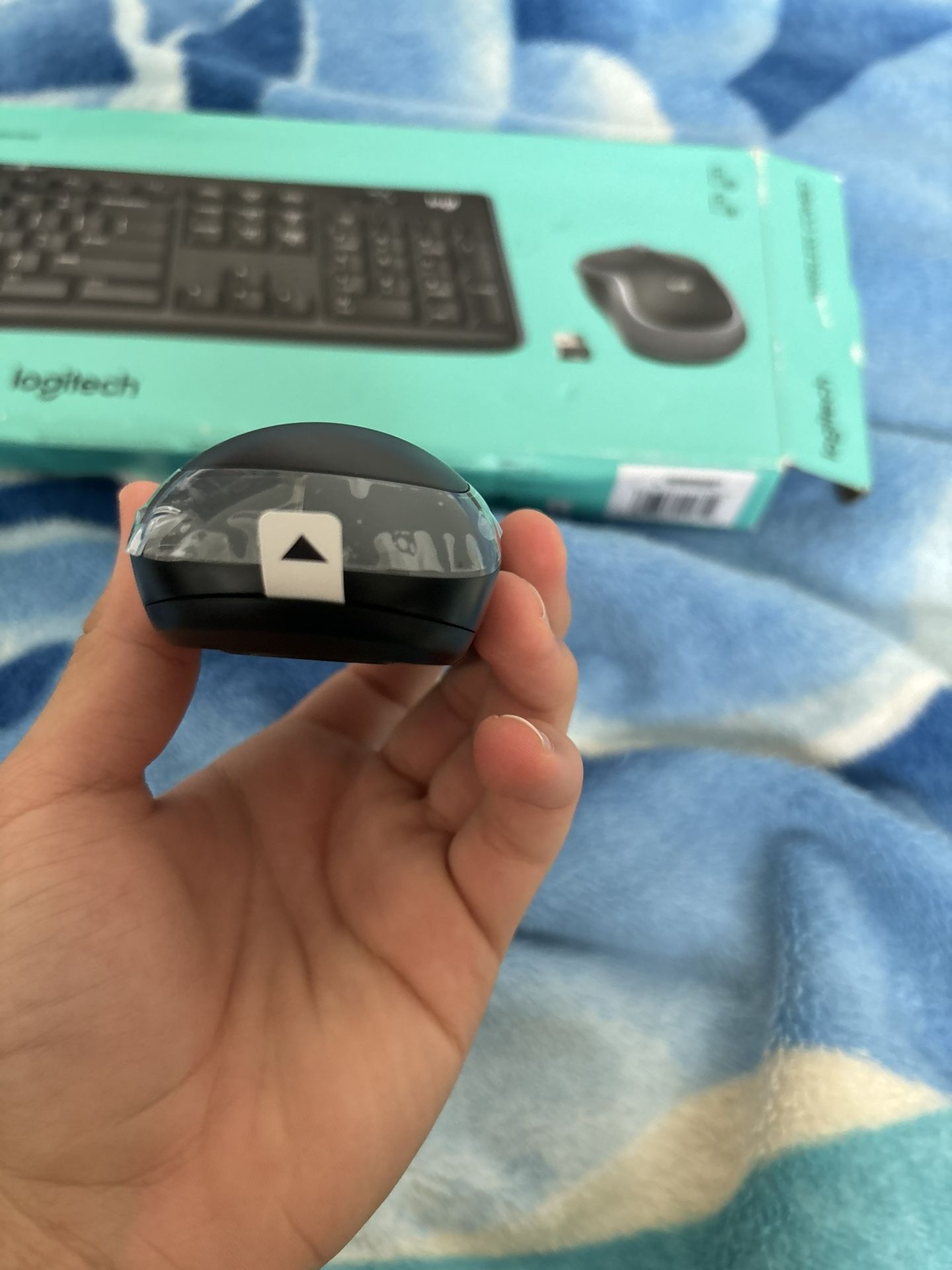 Brand New Never Used Logitech Wireless Mouse And Keyboard