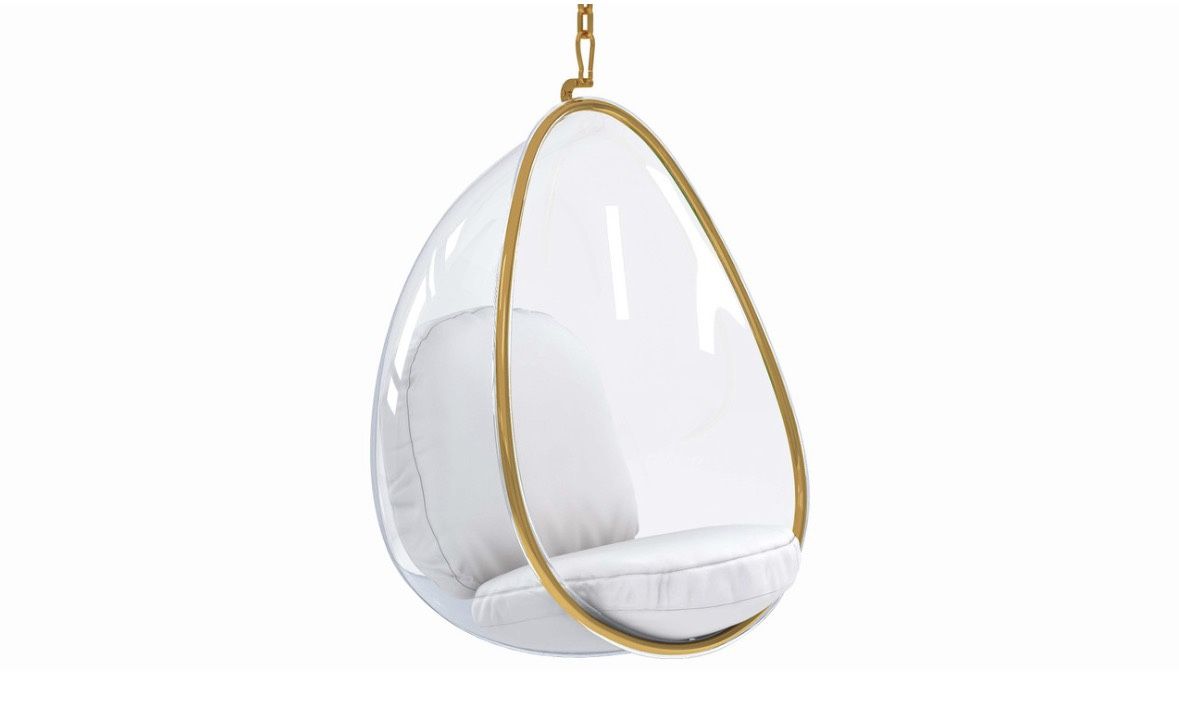Brand New Modern Hanging Egg Chair Still In Box Unopened!