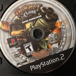 Ratchet And Clank Going Commando For Ps2 