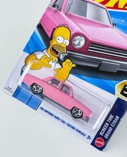 The Simpson hot wheels