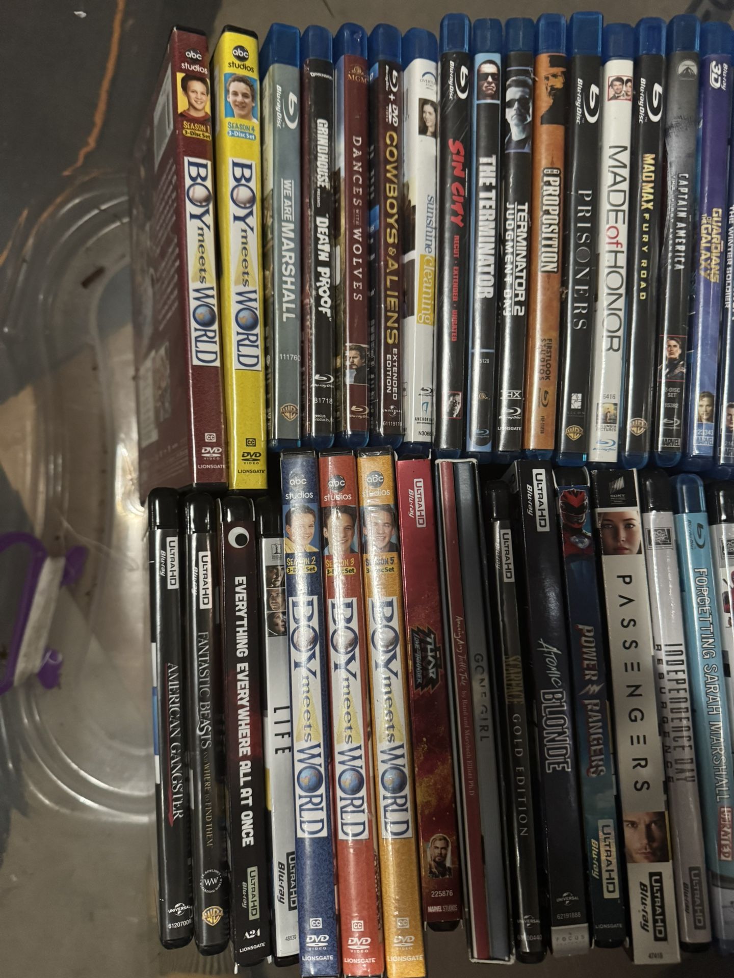 4K/Blu-ray Movies