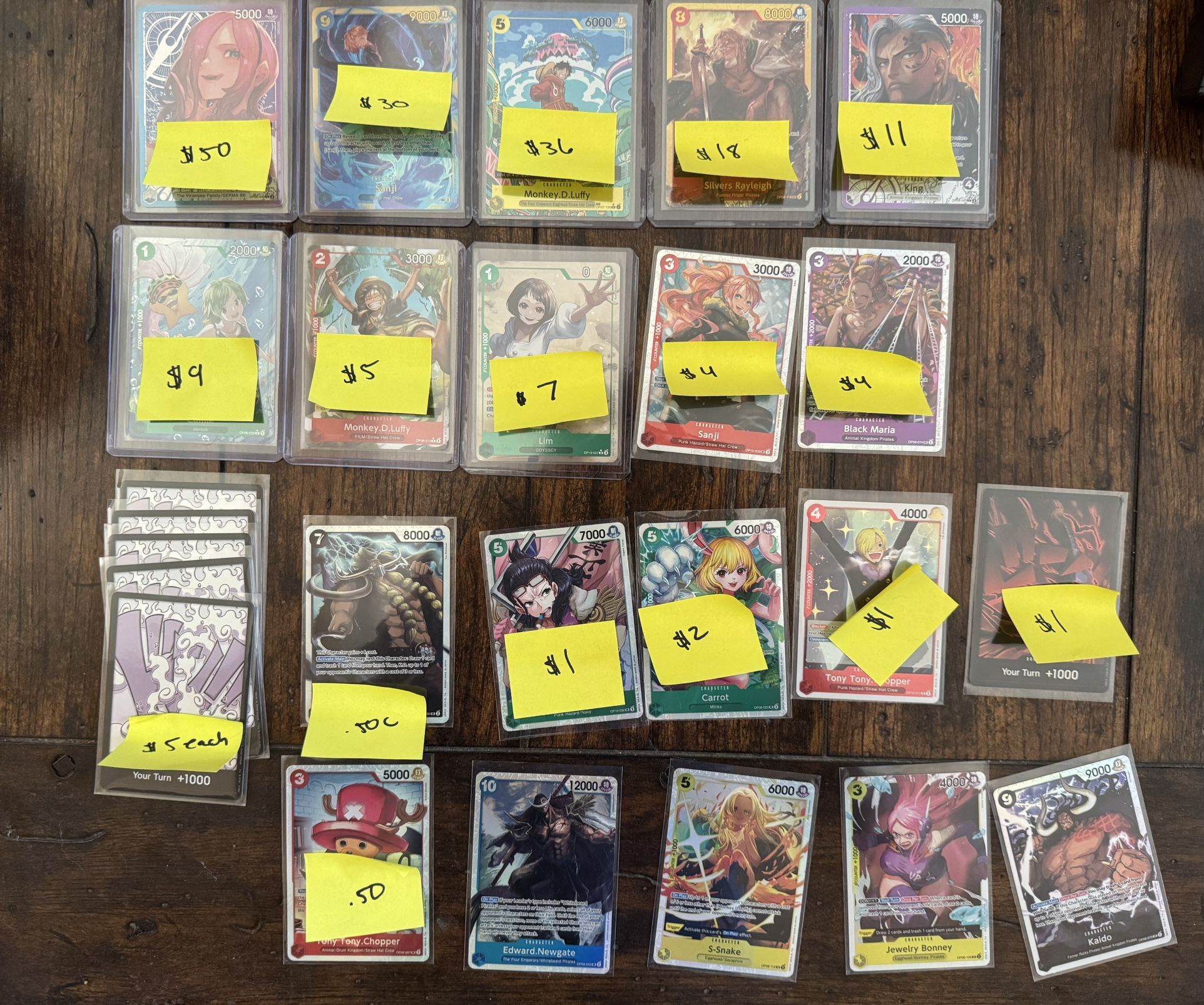 One Piece Trading Cards TCG
