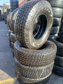 265/70/16 GOOD YEAR WARANGLER ALL TERRAIN ADVENTURER 