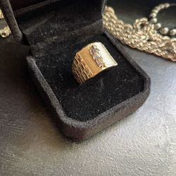 14kt blank ring